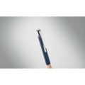Stylo en aluminium encre bleue Bleu