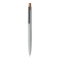 Stylo en aluminium recycl&eacute; Argent Mat
