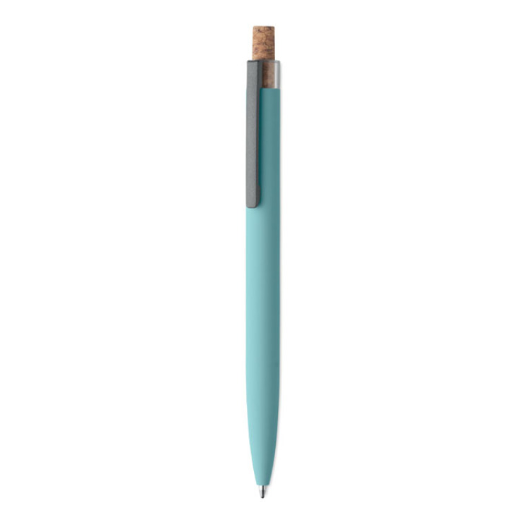 Stylo en aluminium recycl&eacute; Bleu B&eacute;b&eacute;