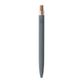 Stylo en aluminium recycl&eacute; Gris Pierre