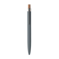 Stylo en aluminium recycl&eacute; Gris Pierre