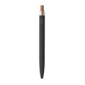 Stylo en aluminium recycl&eacute; Noir