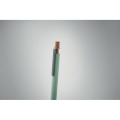 Stylo en aluminium recycl&eacute; Vert Menthe