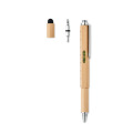 Stylo niveau &agrave; bulle en bambou Bois