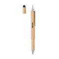 Stylo niveau &agrave; bulle en bambou Bois