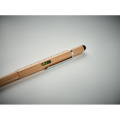 Stylo niveau &agrave; bulle en bambou Bois