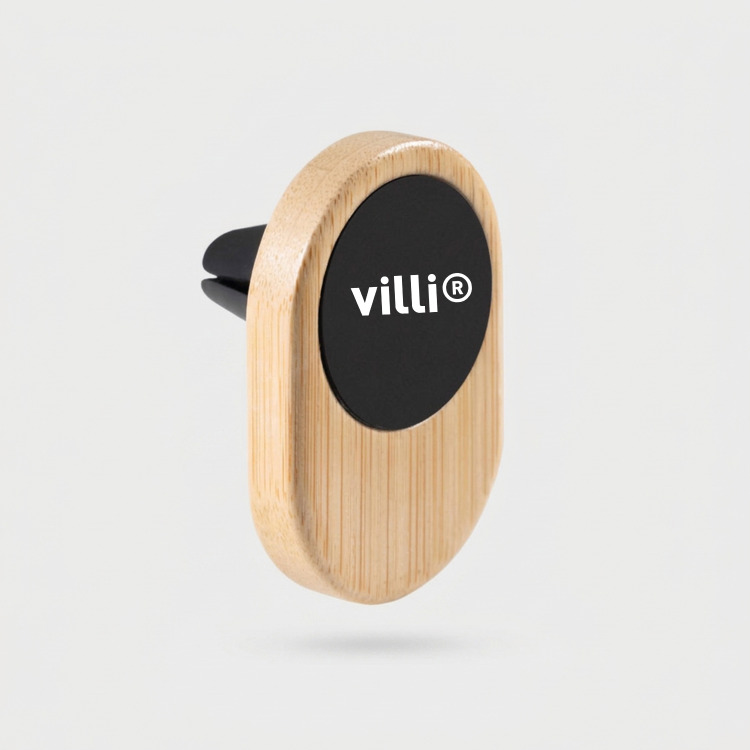 Support t&eacute;l&eacute;phone pour voiture Bois