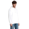Sweat Unisex Capuche Blanc 3XL
