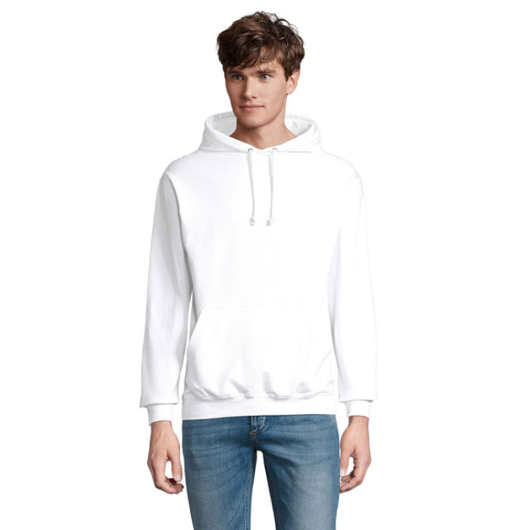 Sweat Unisex Capuche Blanc 5XL