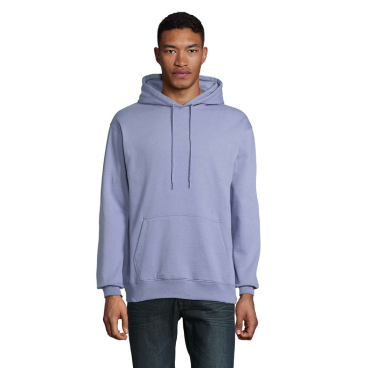 Sweat Unisex Capuche Bleu 3XL