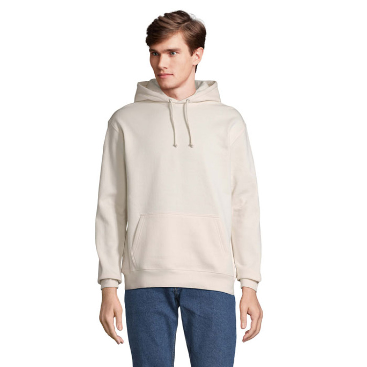 Sweat Unisex Capuche Ecru XXL