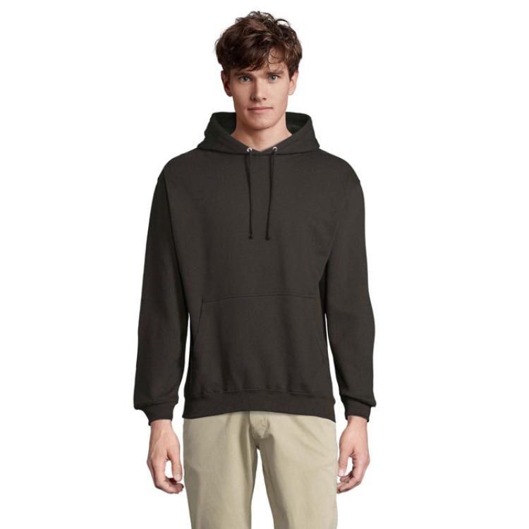 Sweat Unisex Capuche Noir XXS