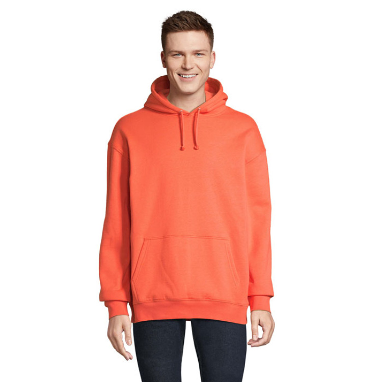 Sweat Unisex Capuche Pop Orange XXS