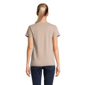T-Shirt col rond en coton bio Femme Corde