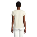 T-Shirt col rond en coton bio Femme Naturel