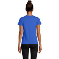 T-Shirt col rond en coton bio Femme Royal