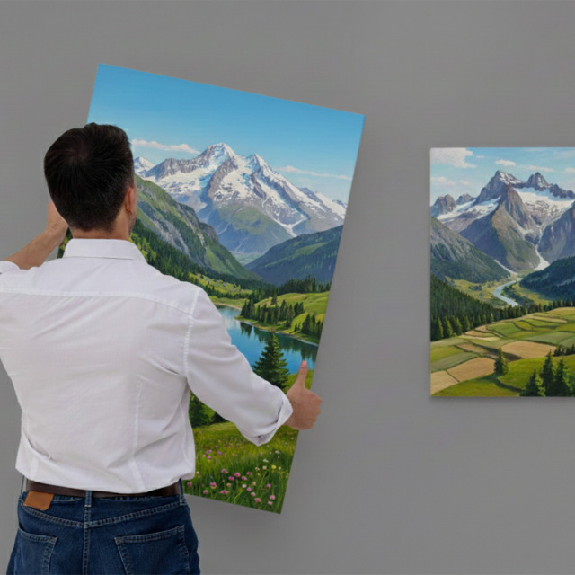 Tableau photo aluminium