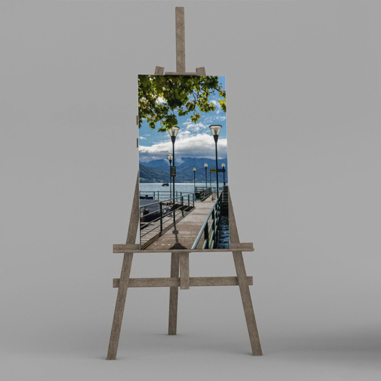 Tableau photo carton plume