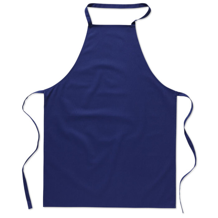 Tablier coton Bleu