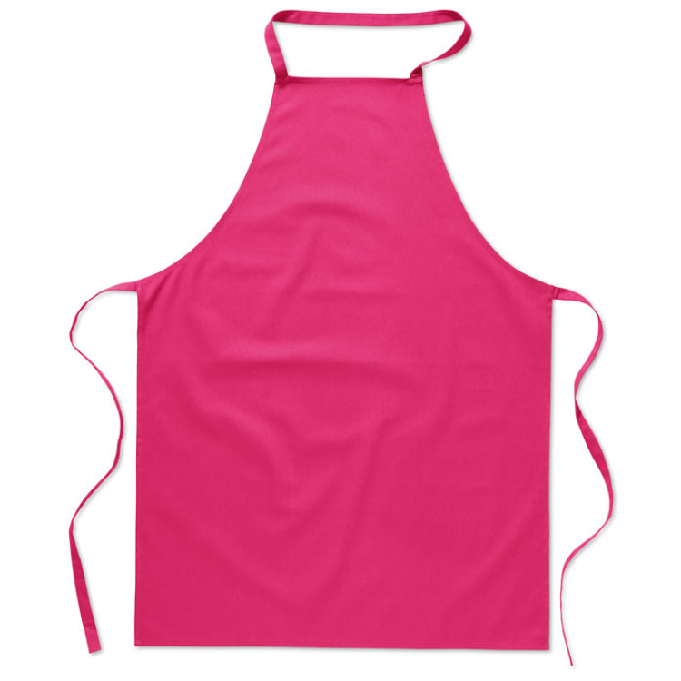Tablier coton Fuchsia