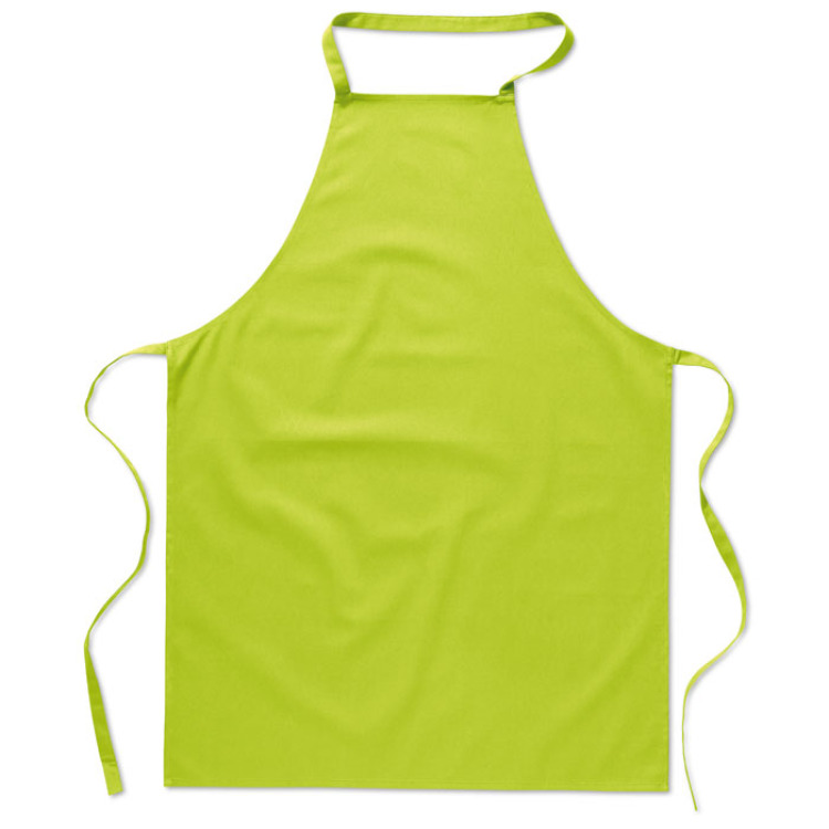 Tablier coton Lime