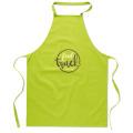 Tablier coton Lime