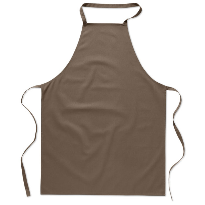 Tablier coton Taupe