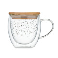 Tasse double paroi en verre Transparent