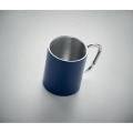 Tasse en m&eacute;tal double paroi Bleu Marine