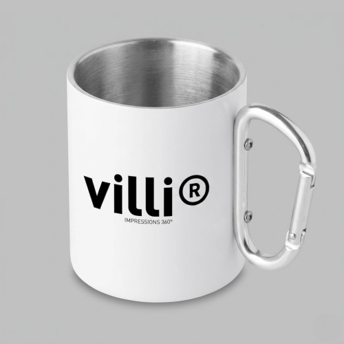 Tasse en métal mousqueton 300ml