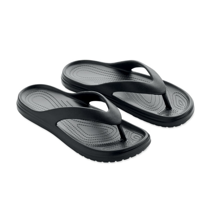 Tongs en EVA. Taille 40/41. Noir