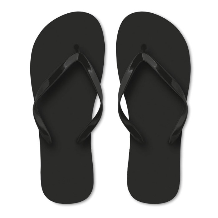 Tongs PE L Noir (entre 40 et 43)