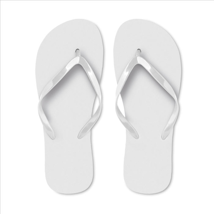 Tongs PE M Blanc