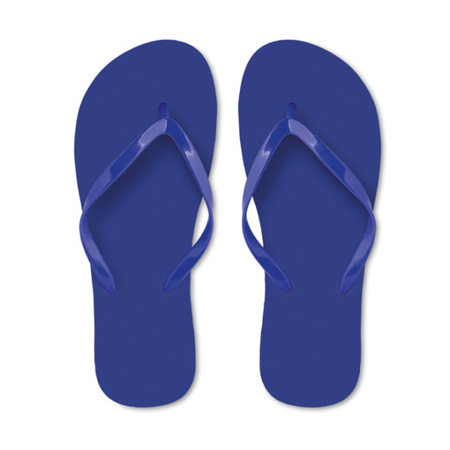 Tongs PE M Bleu entre 36 et 39
