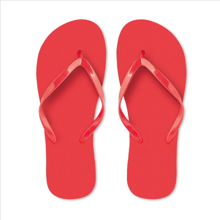 Tongs PE M Rouge
