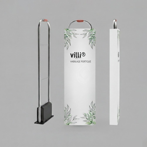 Totem habillage portique antivol