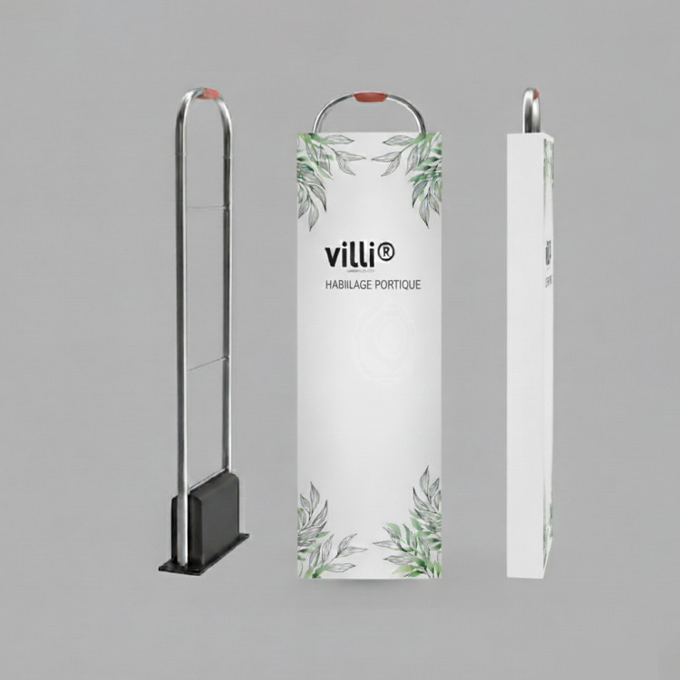 Totem habillage portique antivol