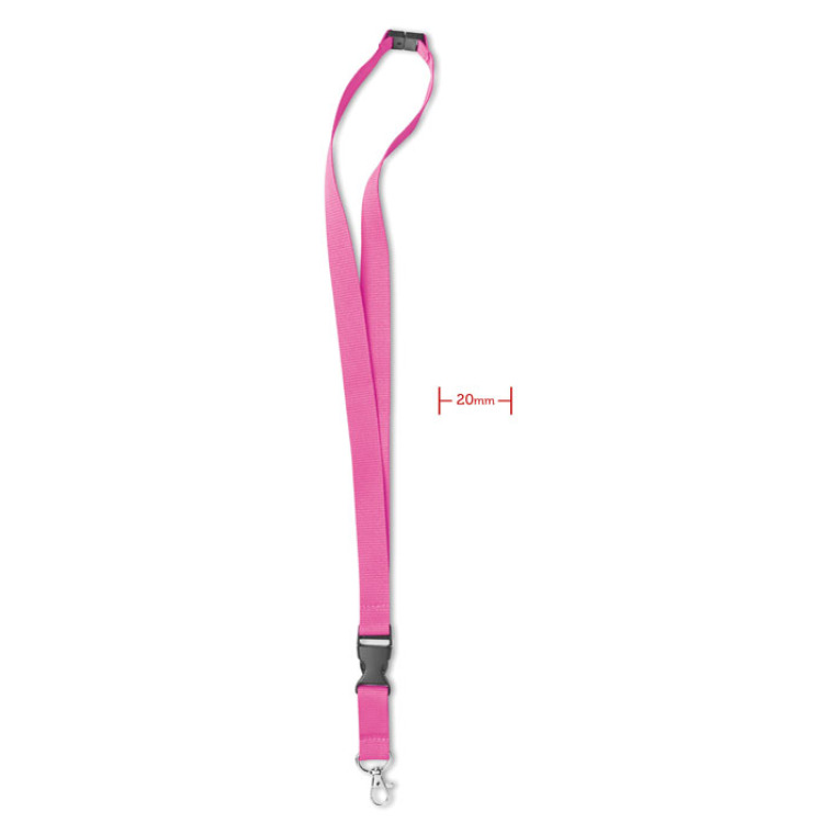 Tour de cou 20 mm Fuchsia