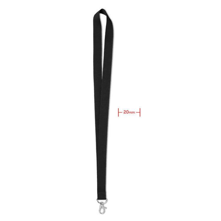 Tour de cou 20 mm Noir