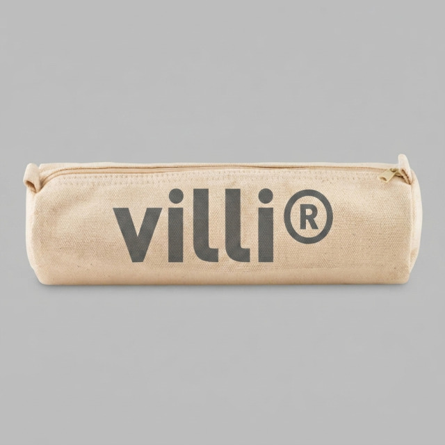 Trousse en coton Beige