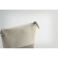 Trousse en coton bicolore Corde