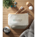 Trousse en coton bicolore Gris