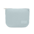 Trousse en velours c&ocirc;tel&eacute; Bleu B&eacute;b&eacute;