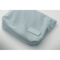 Trousse en velours c&ocirc;tel&eacute; Bleu B&eacute;b&eacute;