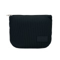 Trousse en velours côtelé Noir