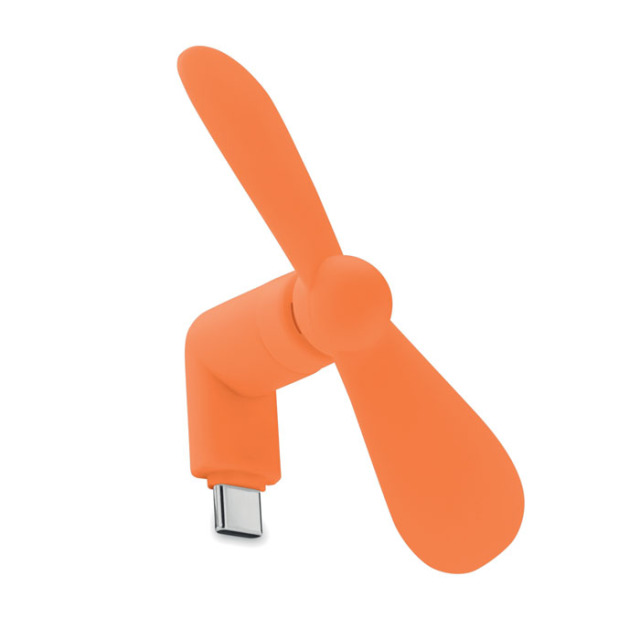Ventilateur USB portable Orange