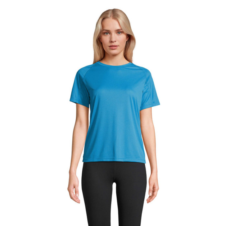 VORTEX WOMEN RAGLAN Aqua L