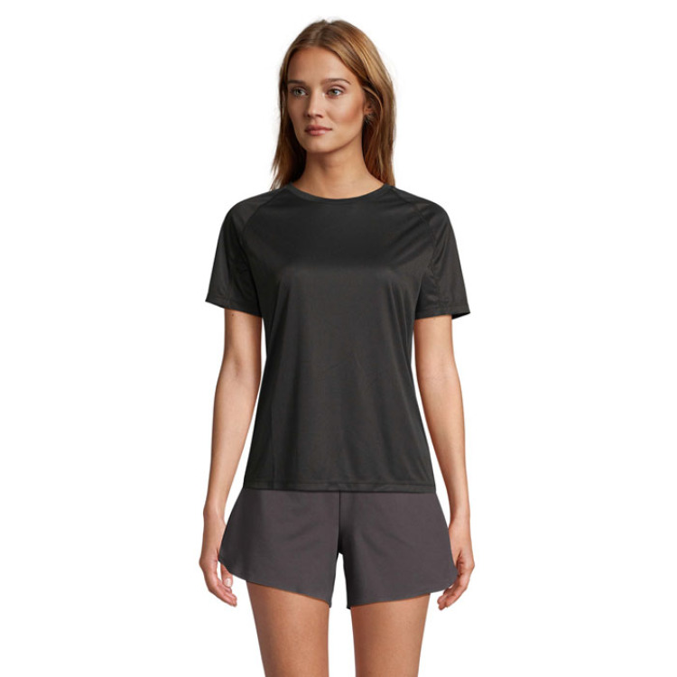 VORTEX WOMEN RAGLAN Noir S